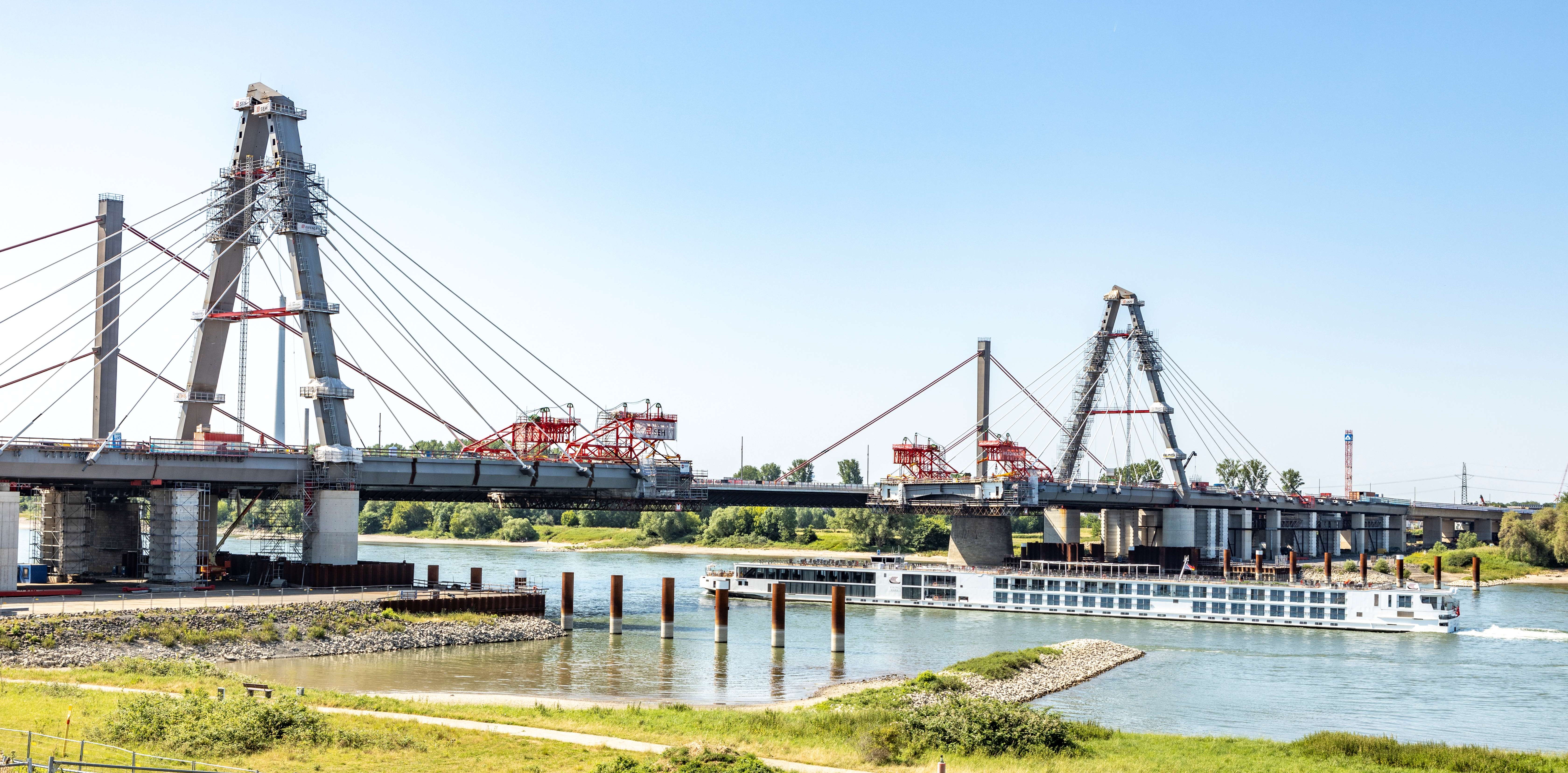 Rheinbrücke Leverkusen Neubau  © Christoph Seelbach Fotografie